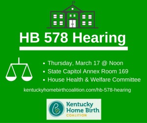 HB 578 Hearing